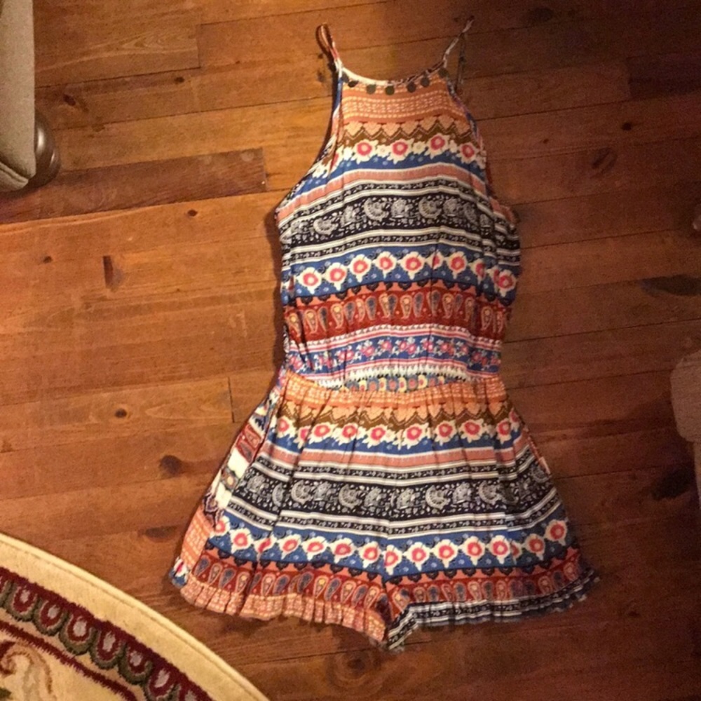 American Eagle Multicolored Romper